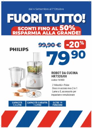 ROBOT CUCINA PHILIPS HR7320/00